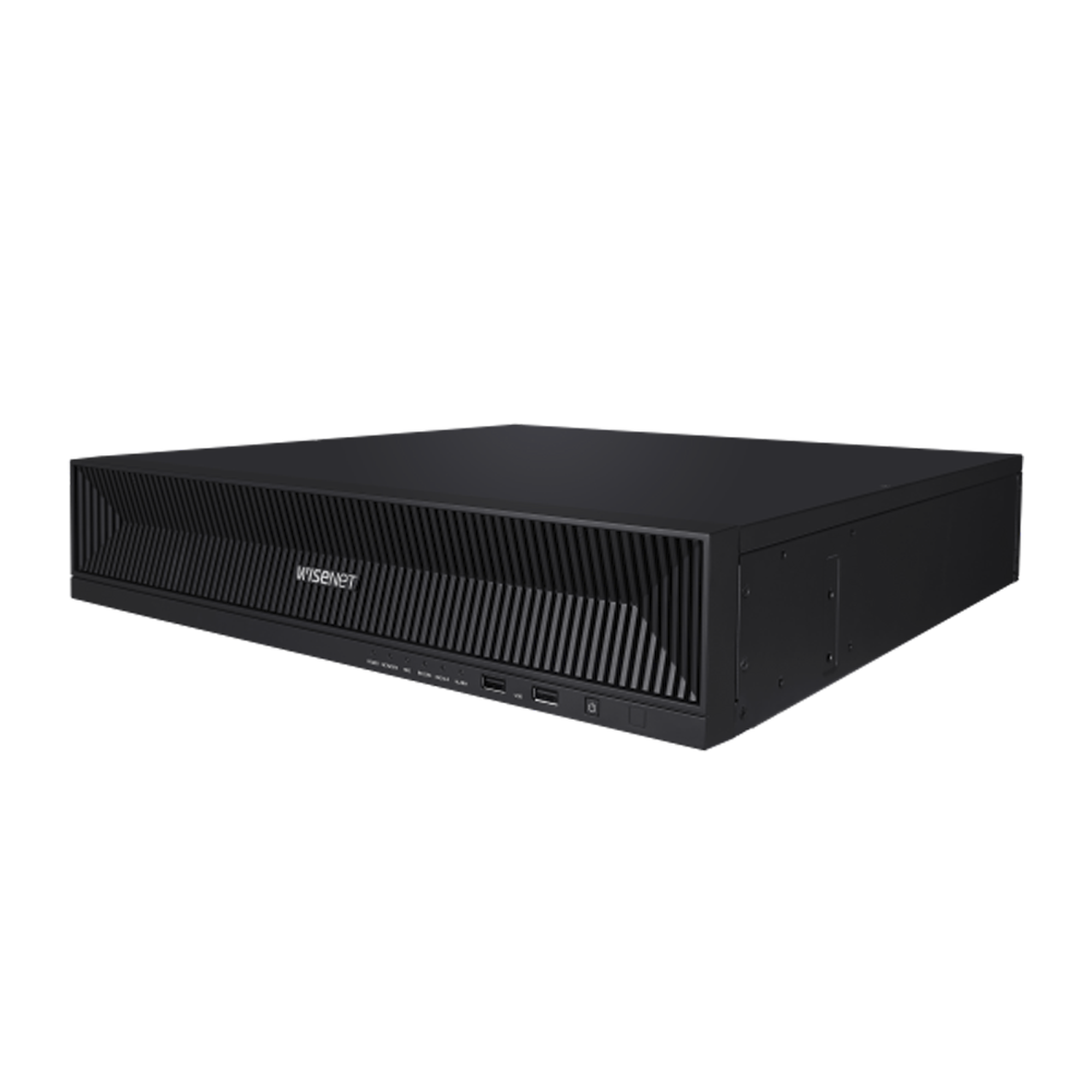 NVR 32 Megapixel (8K) / 32 Canales IP / Soporta 8 Discos Duros / H.265 & Wisestream / Wisenet P2P / ONVIF / Compatible con Cámaras IA / Salida HDMI en 4K NVR 32 Megapixel (8K) / 32 Canales IP / Soporta 8 Discos Duros / H.265 & Wisestream / Wisenet P2P / ONVIF / Compatible con Cámaras IA / Salida HDMI en 4K